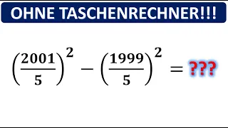 Berechne ohne Taschenrechner | Mathe Alex