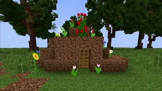 anya burns down sy-on boy's minecraft house.