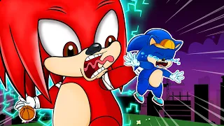 Sonic 2 & Knuckles - Baby Sonic vs Giant Baby Knuckles | Mr Sonic Funny Stories Compilation