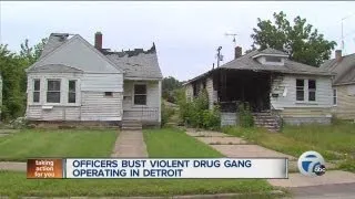 Officers bust violent drug gang operating in Detroit