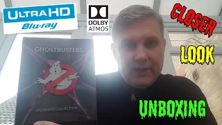 GHOSTBUSTERS ULTIMATE COLLECTION 4K ULTRA HD BLU-RAY UNBOXING #4k #ghostbusters