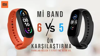 Xiaomi Mi Band 6 vs Mi Band 5 Ön Karşılaştırma. Beklediğimize Değecek Mi ? Türkiye Fiyatı Ne Olur ?