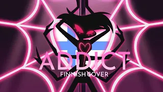 ADDICT (HAZBIN HOTEL) ft. Krispy - FINNISH COVER + Eng subtitles