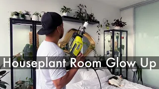 Houseplant Room Makeover + Ikea Greenhouse Cabinet Tour