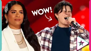 Teenager Sounds Just Like FRANK SINATRA on Canada's Got Talent!
