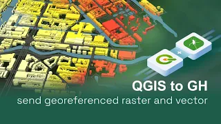 Adding georeferenced data to your CAD model (QGIS to Rhino & Grasshopper using Speckle connectors)