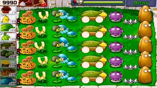 All Upgraded Plants Challenge in HD Graphics | Plants vs Zombies Hack Survival DAY Gameplay