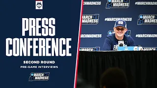 Pregame Press Conference | UConn vs. Northwestern | NCAA Tournament Second Round
