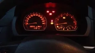 Bmw x3 e83 instrument cluster test