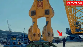 The astonishing process of assembling the world's largest giant excavators & cranes ▶1