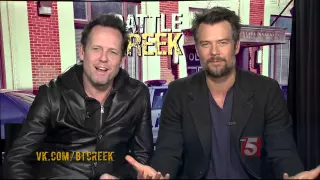 Главные герои Battle Creek (Батл Крик) на NewsChannel 5 (Русский перевод)