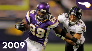 Flacco Won't Give Up - Ravens vs. Vikings (Week 6, 2009) Classic Highlights