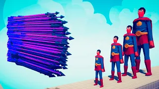 4x DIFFERENT SIZE OF SPIDERMAN vs EVERY GOD - Totally Accurate Battle Simulator TABS