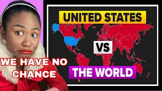 The United States (USA) vs The World - Who Would Win? Military / Army Comparison | Reaction