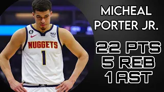 Michael Porter Jr.  22PTS 5REB 1AST | Dallas Mavericks vs Denver Nuggets | DAL vs DEN | Feb 15, 2023