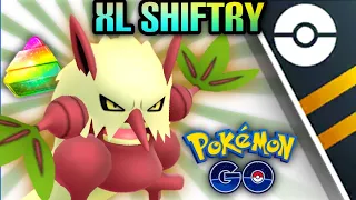 XL Shiftry Ultra spam charge moves in GO Battle League for Pokemon GO