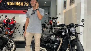 Triumph Bobber 2022  đập thùng tháng 3-2022 Odo 1000km