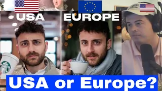 American Reacts Is Life Better in the USA or Europe? (An Honest Review)