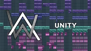 Alan x Walkers - Unity - FL Studio Remake + FLP + Vocals | @Alanwalkermusic |