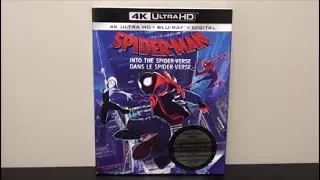 Spider-Man: Into the Spider-Verse 4K Blu-Ray UNBOXING