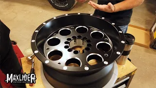 Will The Wheels Work? SEMA Crunch Is ON! Maxlider Brothers Customs Bronco Raptor Build