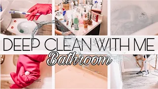 How to DEEP CLEAN BATHROOM | Cleaning Tips | Extreme Clean With Me | Selma’s Toothbrush | Motivation