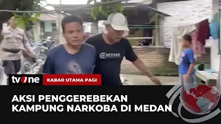 Penggerebekan Kampung Narkoba Diwarnai Aksi Kejar-kejaran | Kabar Utama Pagi tvOne