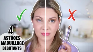 4 ASTUCES MAQUILLAGE DÉBUTANTS , QUE TOUT LE MONDE DEVRAIT CONNAÎTRE 😉