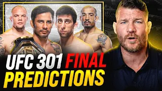 BISPING: UFC 301: Pantoja vs Erceg FINAL PICKS & PREDICTIONS | Is Jose Aldo STILL ELITE?