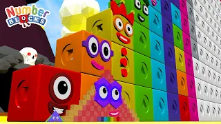 Numberblocks Step Squad 647, 127,000 to 18,000,000 BIGGEST - Learn to Count Big Numbers!