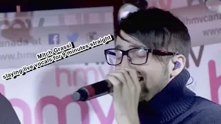 Mitch Grassi slaying live vocals for 9 minutes straight