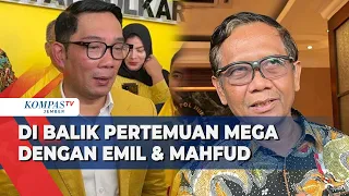 Ridwan Kamil & Mahfud MD Bertemu Megawati, Bacawapres Ganjar Segera Diumumkan?