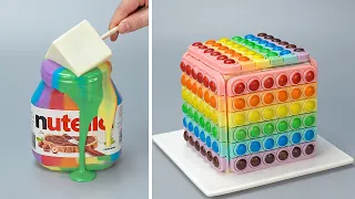 Fantastic and Creative Colorful Cake Decorating Ideas For Everyone | So Tasty Chocolate Cake Recipes