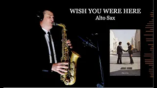 WISH YOU WERE HERE - Pink Floyd - Alto sax & Piano - Free score