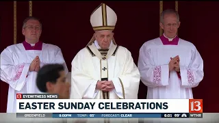 Pope Francis leads Easter Sunday mass