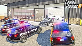 ROBBER STEALS MERCEDES (POLICE CHASE) | WEST TEXAS | FARMING SIMULATOR 2019