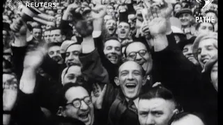 Tottenham Hotspur plays Blackpool in the FA Cup Semi-Finals (1948)