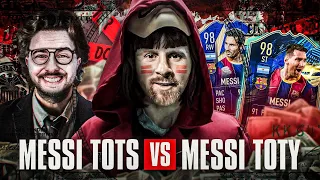 FIFA 21: MESSI TOTS vs MESSI TOTY Squad Builder Battle 🔥🔥