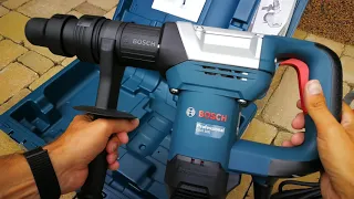 Unpacking / unboxing demolition hammer with SDS max GSH 500 0611380720