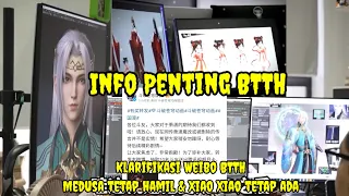 INFO PENTING BTTH DAN KLARIFIKASI WEIBO BTTH TERKAIT RUMUR MEDUSA HAMIL & XIAO XIAO TETAP ADA