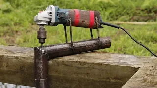 Angle Grinder Hack, How to Make a Simple Water Pump , | DIY |