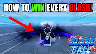 How To EASILY WIN EVERY CLASH In Blade Ball!?😱 (2023) | ROBLOX