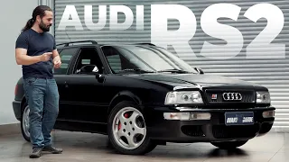 Audi RS2: Quando a Porsche, Audi e VW se uniram para construir a perua mais insana da história.