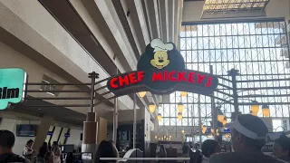 Dinner at Chef Mickey’s at Disney’s Contemporary Resort! | April 28, 2024