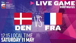 Denmark vs. France | Full Game | 2019 IIHF Ice Hockey World Championship