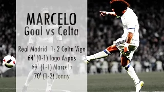 ᴴᴰ Marcelo Goal vs Celta Vigo - 1/4 Copa Del Rey 2016/17 - 18.01.2017