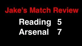 Reading vs Arsenal 5-7