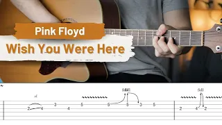 Wish You Were Here - Pink Floyd | Solo Introdução | Guitar Tab |