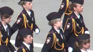 Russian Woman Army Stalingrad Battlefield Tours Victory Day Parade in Pictures Wolgograd #VictoryDay