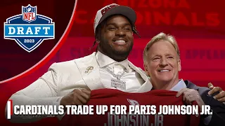 Field Yates was HYPED when Cardinals traded up for Paris Johnson Jr. | 2023 NFL Draft